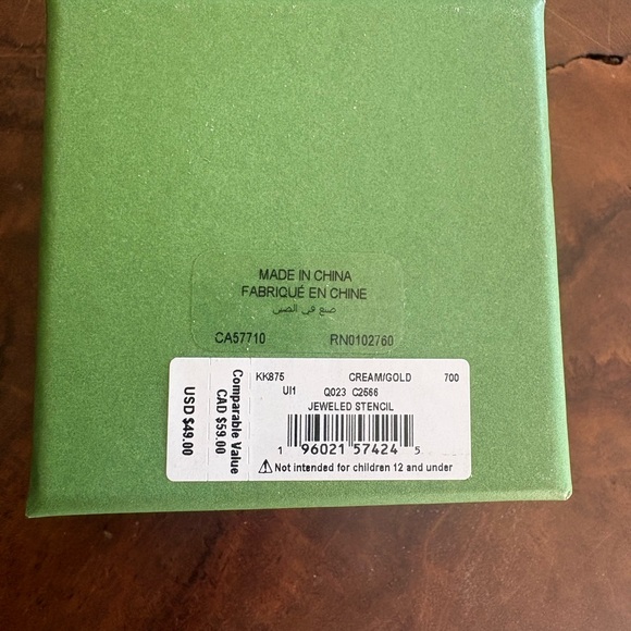 Kate Spade Gold Floral Pearl Earrings - Picture 3 of 4